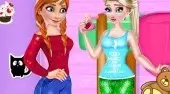 Elsa And Anna Hide And Seek
