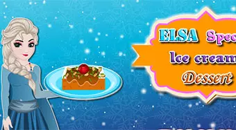 Elsa Special Ice Cream Dessert