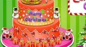 Princess Christmas Cake