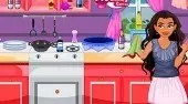 Moana Messy Kitchen Cleaning