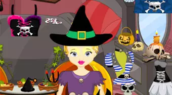 Princess Halloween Room Cleaning