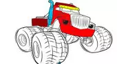 Monster Machines Coloring