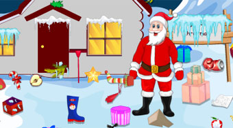 Santa Winter Home Cleaning