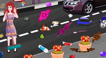Princesses New Year City Cleaning