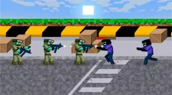 MineWar Soldiers vs Zombies