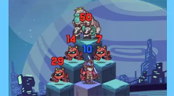 Hero Tower Wars Merge Puzzle