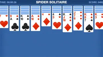 Spider Blue Solitaire
