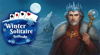 Winter Solitaire TriPeaks