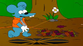 Itchy a Scratchy | (Itchy and Scratchy In Sherblood Forest) | Online hra zdarma | Superhry.cz