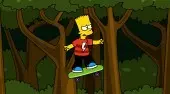 Bart Simpson Skateboarding