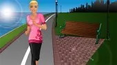 Barbie goes Jogging