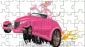 Puzzle Růžový Panter