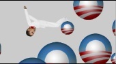 Falling Obama