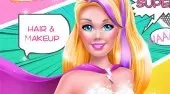 Super Barbie Hair and Makeup