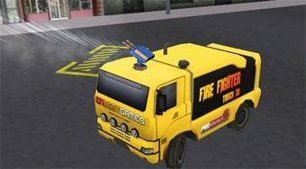 Fire Fighter Rush Truck 3D