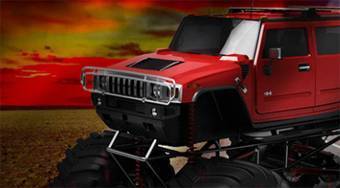 Red Hot Monster Truck