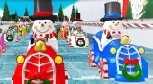 Snowman Christmas Racing