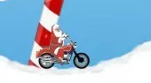 Santa Motocross Action