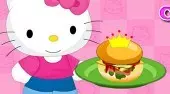 Hello Kitty Cooking Princess Burger