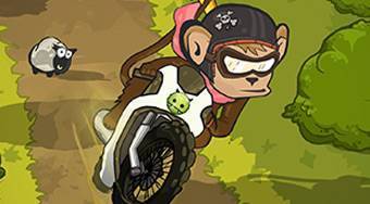 Monkey Motocross Island