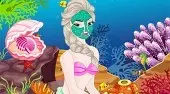 Elsa Mermaid Spa Makeover