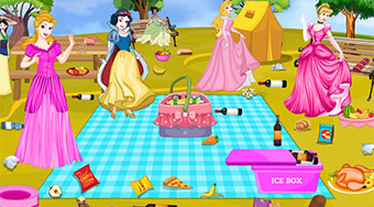 Princess Picnic Spot Cleaning