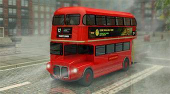 Double City Bus 3D Parking
