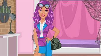 Barbie as Mal in Descendants