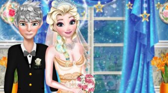 Jack And Elsa Perfect Wedding Pose