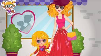 Barbie and Daughter Fashionistas