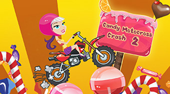 Candy Motocross Crash 2