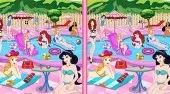Princess Pool Party Find 10 Diff
