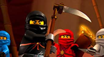 Ninjago and cartoon friends