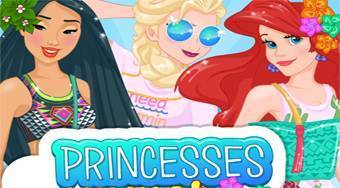 Princesses Summer Pool Party