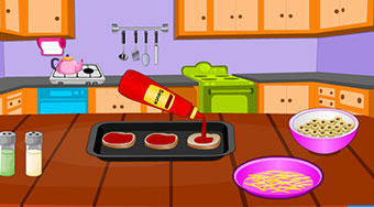 Cooking Mummy Pizza