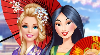 Barbie Visits Mulan