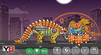 Toy War Robot Ankylosaurus