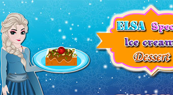 Elsa Special Ice Cream Dessert