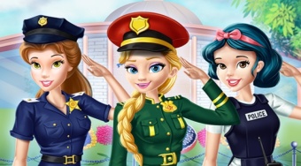 Disney Girls at Police Academy