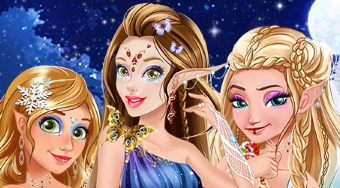 Winter Fairies Princesses