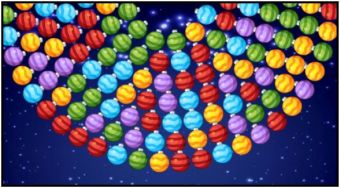 Orbiting Xmas Balls