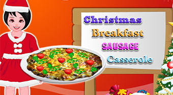 Christmas Breakfast Sausage Casserole