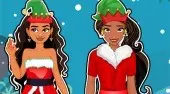 Elena And Moana Christmas Shopping