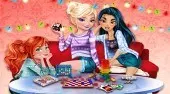 Princesses Board Game Night