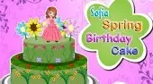 Sofia Spring Birthday Cake