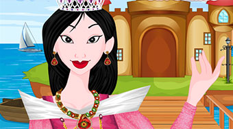 Princess Mulan Party Spa Makeover