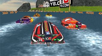 Speedboat Racing WebGL