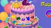 Princess Baby Shower Cake