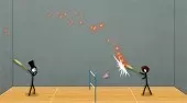 Stick Figure Badminton 3