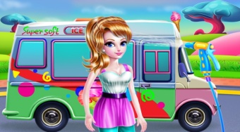 Girly Ice Cream Truck Car Wash